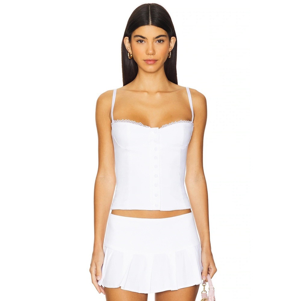 NWT Bella Venice Caity Corset in White